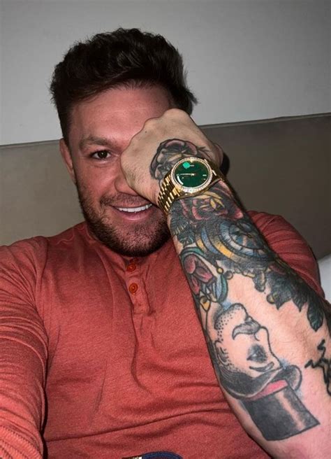 Conor McGregor shows off new Rolex as he adds to his multi .